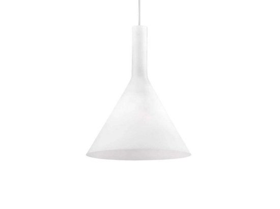 Φωτιστικό Οροφής Cocktail 074337 20x32/241cm 1xE14 40W White Ideal Lux