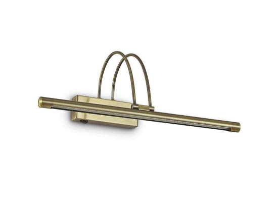 Φωτιστικό Τοίχου Bow 121161 46x18x23cm Led 4,5W 3000K Bronze Ideal Lux