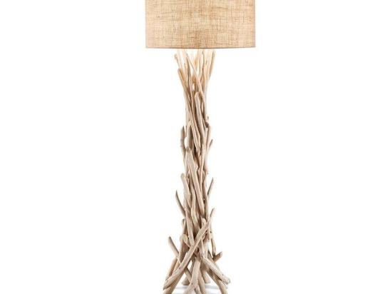 Φωτιστικό Δαπέδου Driftwood 148939 55x157,5cm 1xE27 60W Natural Ideal Lux
