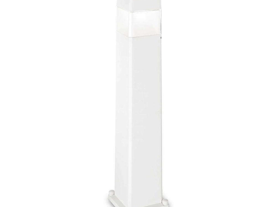 Φωτιστικό Δαπέδου Elisa 187877 17,5x80x17,5cm 1xGX53 10W IP44 White Ideal Lux