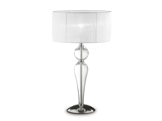 Φωτιστικό Επιτραπέζιο Duchessa 044491 36x64cm 1xE27 60W Clear Ideal Lux