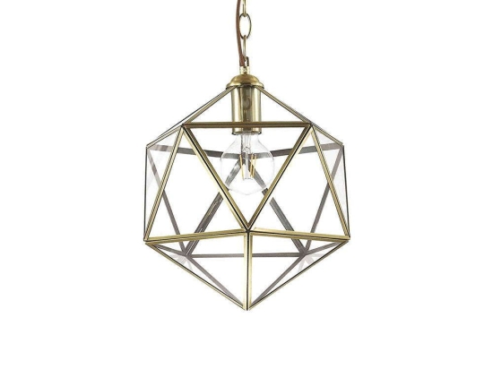Φωτιστικό Οροφής Deca 168852 28x63/150cm 1xE27 60W Gold Ideal Lux