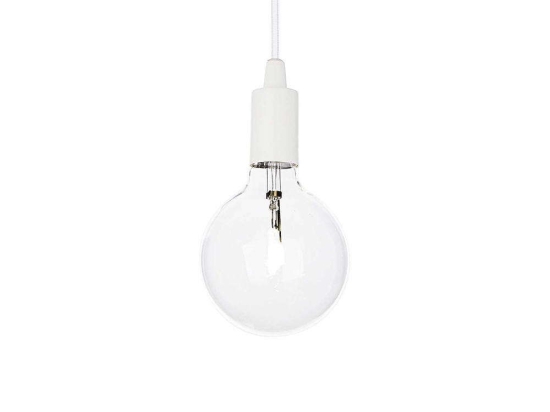 Φωτιστικό Οροφής Edison 113302 12,5x29/238cm 1xE27 60W White Ideal Lux