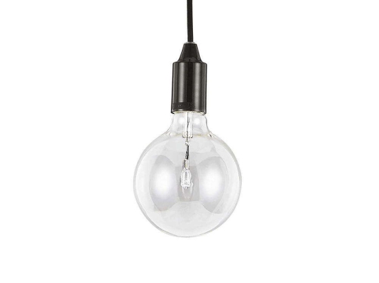 Φωτιστικό Οροφής Edison 113319 12,5x29/238cm 1xE27 60W Black Ideal Lux