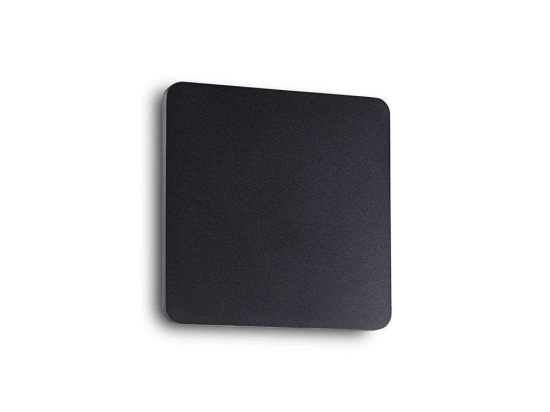Φωτιστικό Τοίχου Cover Square 195766 15x15x50cm LED 9,5W 3000K Black Ideal Lux