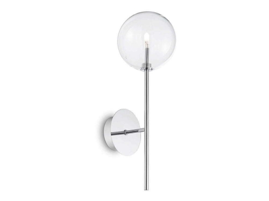 Φωτιστικό Τοίχου Equinoxe 200132 13x30x18cm 1xG4 2W Chrome Ideal Lux