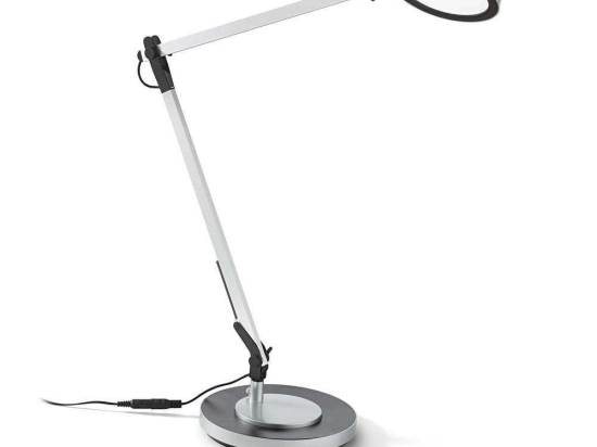 Φωτιστικό Επιτραπέζιο Futura 204895 58x65,5x18,5cm LED 12,5W 4000K Silver Ideal Lux
