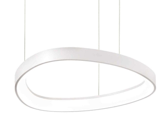 Φωτιστικό Οροφής Gemini 247229 42,5x18,5/152,5x42,5cm LED 38W 3000K White Ideal Lux