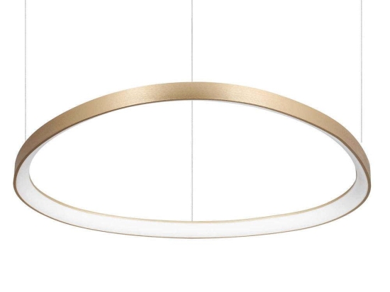 Φωτιστικό Οροφής Gemini 269849 81x18,5/180x81cm LED 60W 3000K Gold Ideal Lux
