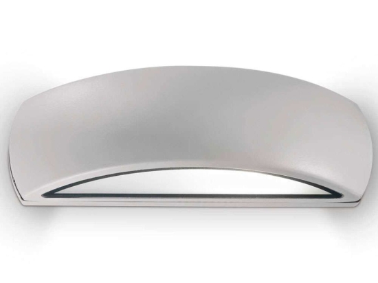 Φωτιστικό Τοίχου - Απλίκα Giove 322605 33x10x8cm 1xE27 60W Grey Ideal Lux