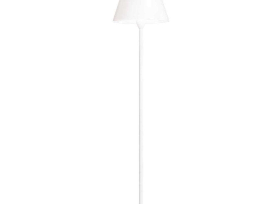 Φωτιστικό Δαπέδου Itaca 180953 39x169,5cm 1xE27 60W White Ideal Lux