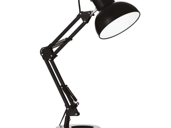 Φωτιστικό Επιτραπέζιο Kelly 108094 15x50x30,5cm 1xE27 42W Black Ideal Lux
