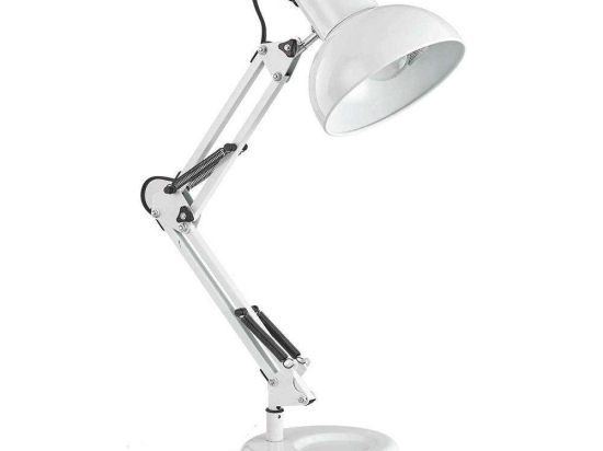 Φωτιστικό Επιτραπέζιο Kelly 108117 15x50x30,5cm 1xE27 42W White Ideal Lux