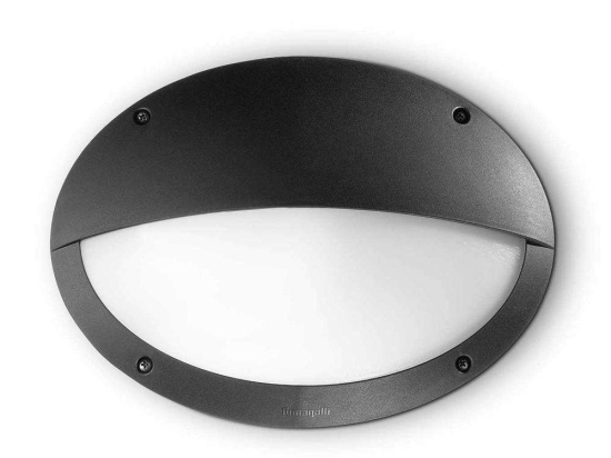 Φωτιστικό Τοίχου-Απλίκα Maddi-2 096728 33x23x9cm 1xE27 23W Black Ideal Lux