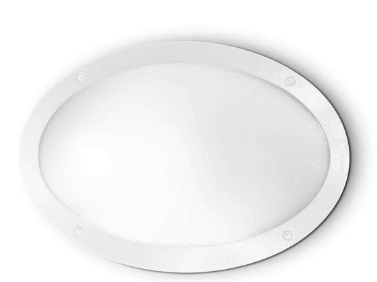 Φωτιστικό Τοίχου-Απλίκα Maddi-1 096711 33x23x9cm 1xE27 23W White Ideal Lux