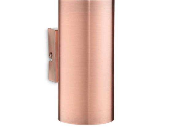 Φωτιστικό Τοίχου-Απλίκα Look 164847 8x18x11cm 2xGU10 28W Copper Ideal Lux