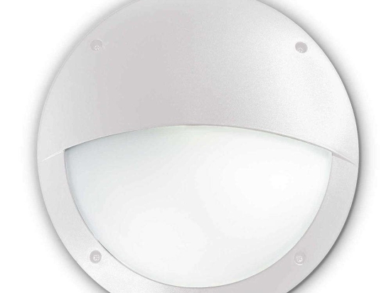 Φωτιστικό Τοίχου Lucia-2 096681 30x9cm 1xE27 23W IP66 White Ideal Lux