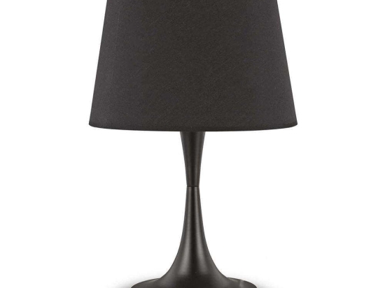 Φωτιστικό Επιτραπέζιο London 110455 32x48,5cm 1xE27 60W Black Ideal Lux