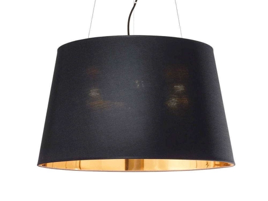 Φωτιστικό Οροφής Nordik 161662 60x43/252cm 6xE27 60W Black Ideal Lux
