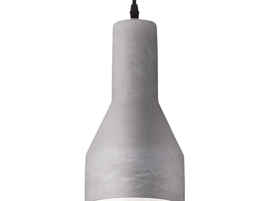 Φωτιστικό Οροφής Oil-1 110417 15x31/240cm 1xE27 15W Concrete Ideal Lux