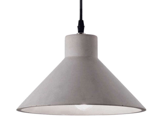 Φωτιστικό Οροφής Oil-6 129099 25x18,5/227,5cm 1xE27 15W Concrete Ideal Lux