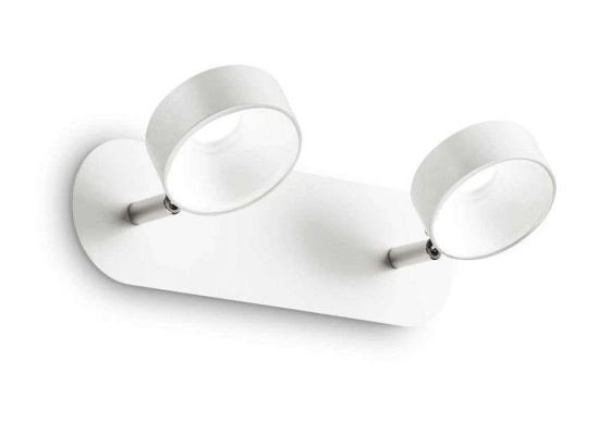 Φωτιστικό Τοίχου-Απλίκα Oby 196695 28x8x13,5cm LED 12W 3000K White Ideal Lux