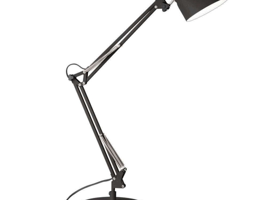 Φωτιστικό Επιτραπέζιο Sally 265285 23x58x36cm 1xE27 42W Black-White Ideal Lux