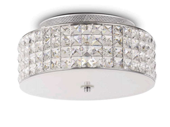 Φωτιστικό Οροφής-Πλαφονιέρα Roma 093093 30x13cm 4xG9 40W White Ideal Lux