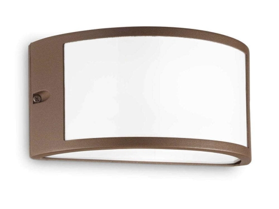 Φωτιστικό Τοίχου - Απλίκα Rex 213217 25x13x12cm 1xE27 60W Coffee Ideal Lux