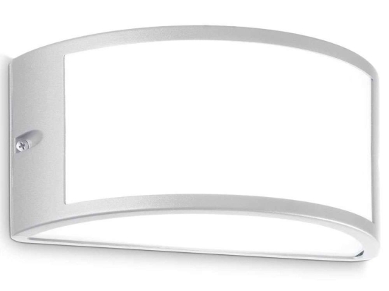 Φωτιστικό Τοίχου - Απλίκα Rex 322735 25x13x12cm 1xE27 60W Grey Ideal Lux