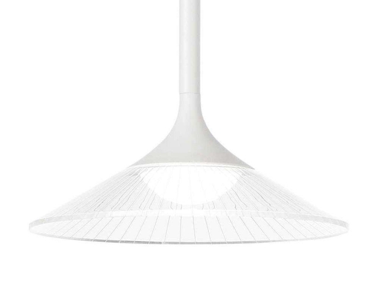 Φωτιστικό Οροφής Tristan 256429 18x43/187cm LED 5W 3000K White Ideal Lux