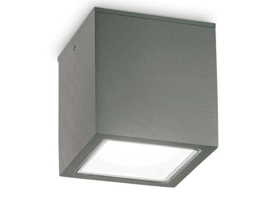Φωτιστικό Οροφής - Σποτ Techo 251516 15x15x16cm 1xGU10 20W Anthracite Ideal Lux