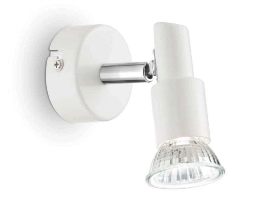Φωτιστικό Τοίχου-Απλίκα Slem 099064 6x10x13cm 1xGU10 50W White Ideal Lux