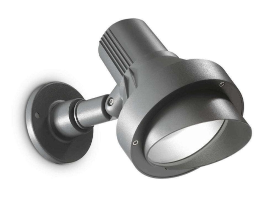 Φωτιστικό Τοίχου-Απλίκα Terra 046167 16x25x30cm 1xE27 60W IP65 Anthracite Ideal Lux