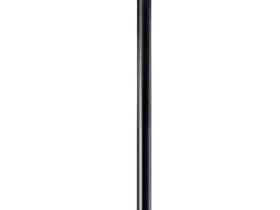 Φωτιστικό Οροφής Ultrathin Round 156699 3x60/255cm LED 11,5W 3000K Black Ideal Lux