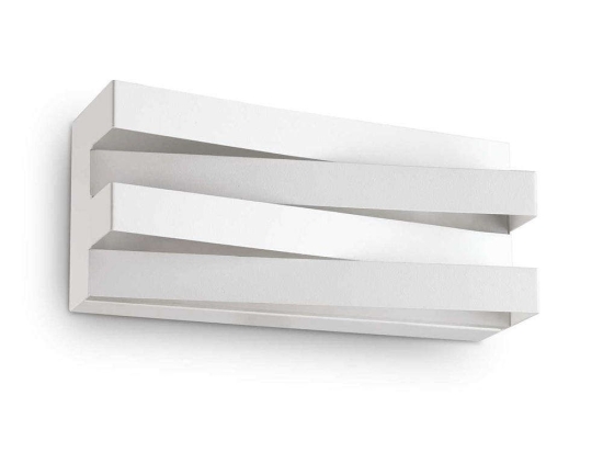 Φωτιστικό Τοίχου-Απλίκα Virtus 267760 27,5x10x8,5cm LED 13W 3000K White Ideal Lux