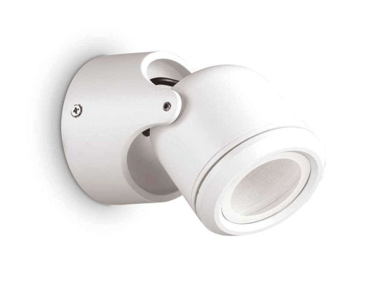 Φωτιστικό Τοίχου-Απλίκα Xeno 129488 9x11x11,5/13,5cm 1xGU10 28W IP44 White Ideal Lux