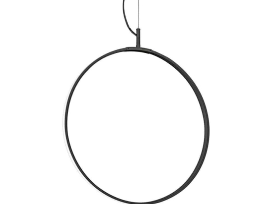 Φωτιστικό Οροφής Κρεμαστό Circus 291345 44,5x252cm LED 29W 3000K 3250Lm Black Ideal Lux