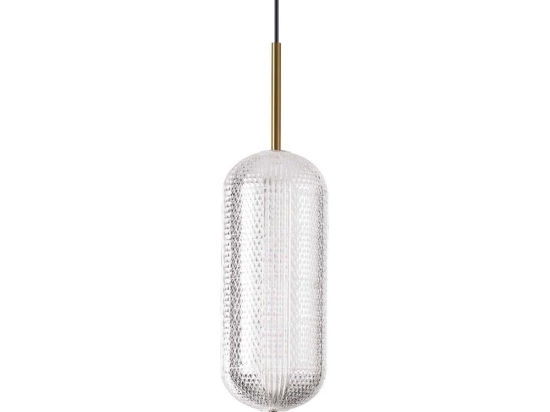 Φωτιστικό Οροφής Κρεμαστό Décor 292113 15x254cm LED 20W 3000K 2600Lm Clear Ideal Lux