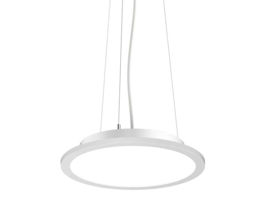 Φωτιστικό Οροφής Κρεμαστό Fly Slim 307992 45x124,7cm 26W 4000K 3900Lm White Ideal Lux