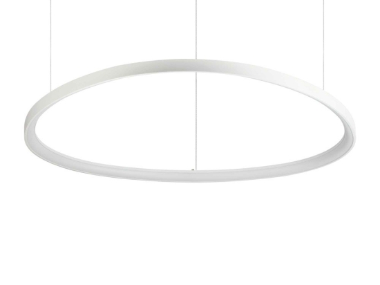 Φωτιστικό Οροφής Κρεμαστό Gemini 303895 105x205cm LED 80W 3000K 1000Lm White Ideal Lux