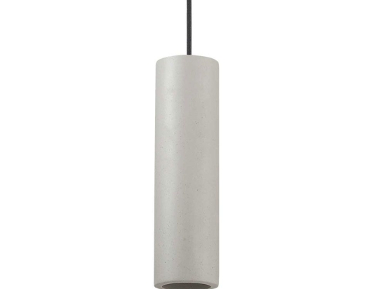 Φωτιστικό Οροφής Κρεμαστό Oak Round 150635 7x140cm GU10 max 35W Cement Ideal Lux