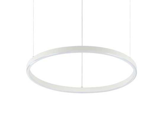 Φωτιστικό Οροφής Κρεμαστό Oracle Slim Round 304434 90x202,5cm 3000K 4600Lm Dali 43W White Ideal Lux