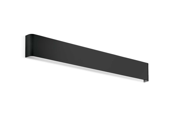 Φωτιστικό Τοίχου - Απλίκα Delta AP 287638 61x9cm LED 19,5W 3000K 2050Lm Black Ideal Lux