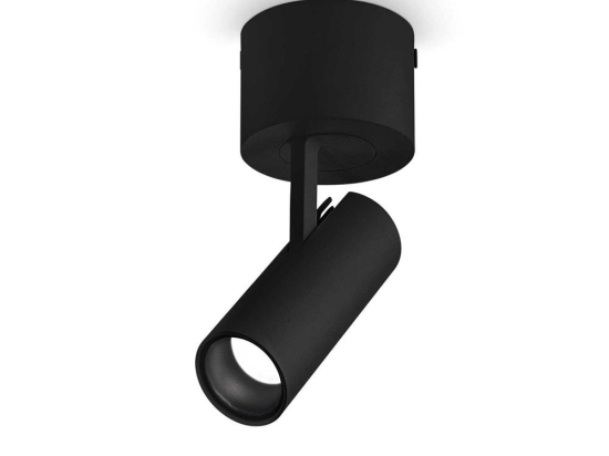 Φωτιστικό Οροφής - Spot Play 268101 6x14cm LED 7W 3000K 520Lm Black Ideal Lux