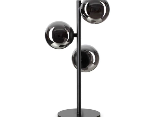 Επιτραπέζιο Φωτιστικό Perlage 292465 24x43cm 3xG9 15W Black Ideal Lux