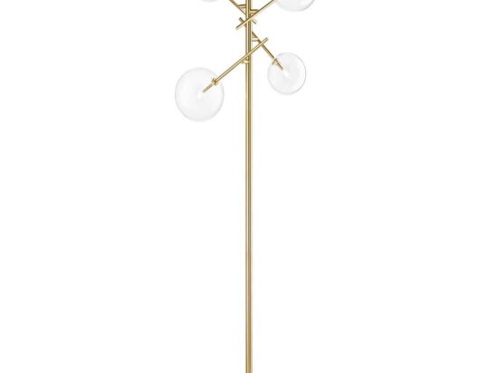Φωτιστικό Δαπέδου Equinoxe 290966 56x166cm G4 max 4x2W Brass Ideal Lux