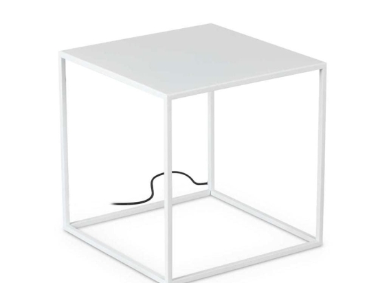 Φωτιστικό Δαπέδου Ipotesi 300641 50x50cm LED 16W 3000K 1800Lm White Ideal Lux