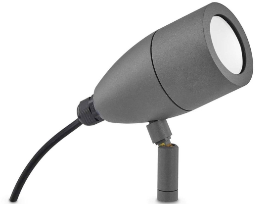 Φωτιστικό Δαπέδου - Προβολέας Inside 115412 6,5x27,5cm G9 max 15W Anthracite Ideal Lux