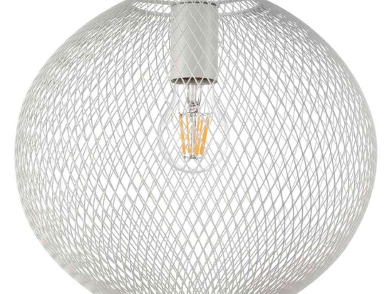 Φωτιστικό Οροφής Net 328102 Φ29,5x53,5/233,5cm 1xE27 42W White Ideal Lux